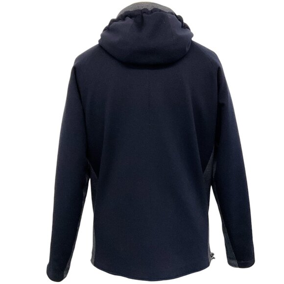 Loro Piana Men's Navy Blue Cashmere Reversible Storm System Jacket - Picture 4 of 5